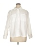 Talbots White 3/4 Sleeve Button-Down Shirt Size 1X - photo 1