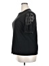 Blooming Jelly Black Short Sleeve Top Size XXL - photo 5