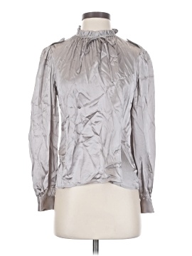 Pure Collection Long Sleeve Silk Top