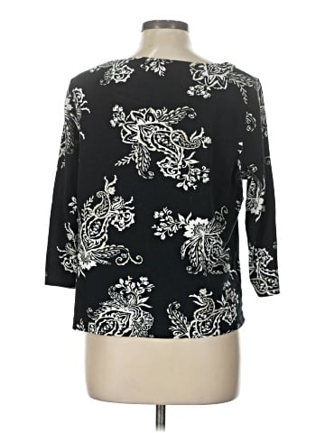 Croft & Barrow 3/4 Sleeve T-Shirt (view 2)