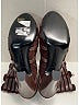 Bottega Veneta 100% Leather Burgundy Brown Leather Embossed Boots Size EU 41 - photo 8