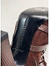 Bottega Veneta 100% Leather Burgundy Brown Leather Embossed Boots Size EU 41 - photo 5