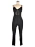 Shein Solid Black Jumpsuit Size L - photo 1