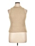 MNG 100% Polyester Ivory Faux Fur Vest Size XL - photo 1