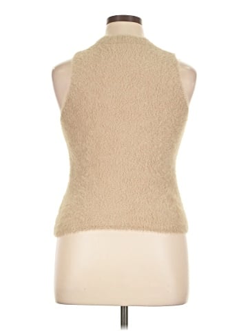 MNG Faux Fur Vest (view 2)