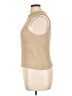MNG 100% Polyester Ivory Faux Fur Vest Size XL - photo 5