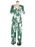 Unbranded Tropical Green Jumpsuit Size L (estimated) - photo 1