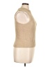 MNG 100% Polyester Ivory Faux Fur Vest Size XL - photo 4