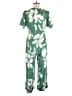 Unbranded Tropical Green Jumpsuit Size L (estimated) - photo 2