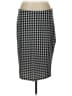 Shein Houndstooth Black Casual Skirt Size L - photo 2