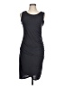 Leith Solid Gray Casual Dress Size L - photo 1