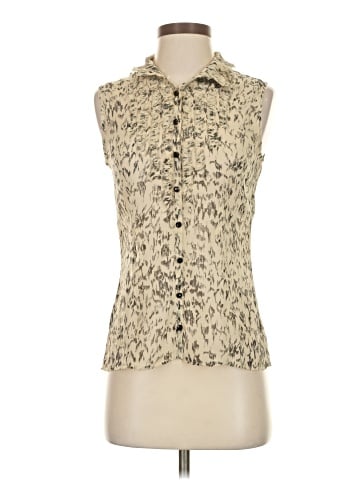 Beth Bowley Sleeveless Button-Down Shirt (view 1)