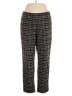 J.Jill Plaid Brown Casual Pants Size XL - photo 1