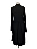 Zara Basic Solid Black Casual Dress Size M - photo 2