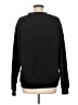 Unbranded Solid Black Pullover Sweater Size M - photo 2