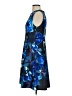 DKNY Print Blue Cocktail Dress Size 4 - photo 5