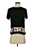 Shein Black Short Sleeve Top Size 2 - photo 1