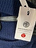 Merokeety 100% Polyester Blue Turtleneck Sweater Size M - photo 7