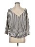 Ark & Co. Silver 3/4 Sleeve T-Shirt Size M - photo 1