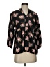 Mi ami Floral Black 3/4 Sleeve Blouse Size S - photo 1