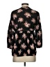 Mi ami Floral Black 3/4 Sleeve Blouse Size S - photo 2