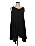 Eileen Fisher 100% Silk Solid Black Blouse Size XXS - photo 1