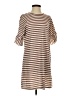 Shein Stripes Brown Casual Dress Size 4 - photo 1