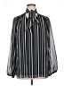 Lane Bryant 100% Polyester Black Long Sleeve Blouse Size 16 - photo 1