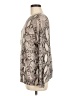 Olivaceous Animal Print Silver Pullover Sweater Size M - photo 5