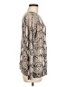 Olivaceous Animal Print Silver Pullover Sweater Size M - photo 4