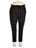 Torrid Plaid Black Casual Pants Size 1X Plus (1) - photo 1