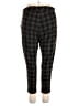 Torrid Plaid Black Casual Pants Size 1X Plus (1) - photo 2