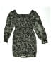 Art Class 100% Polyester Paisley Black Dress Size 10 - 12 - photo 2