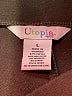 Utopia Solid Black Active Pants Size L - photo 7