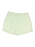 Assorted Brands 100% Polyester Solid Green Shorts Size 10 - photo 2