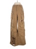 Fashion Nova 100% Cotton Tan Brown Cargo Pants Size 3 - photo 1