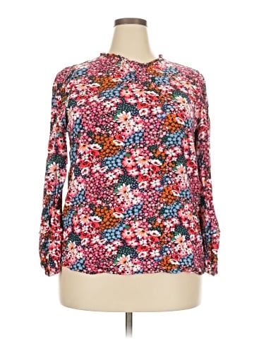 M&S Collection Long Sleeve Blouse (view 1)