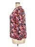 M&S Collection Floral Red Long Sleeve Blouse Size 18 - photo 5
