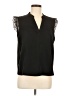 Shein 100% Polyester Black Sleeveless T-Shirt Size 8 - 10 - photo 1