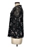 CeCe 100% Polyester Floral Black 3/4 Sleeve Blouse Size M - photo 5