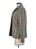 Coldwater Creek Tweed Teal Silk Blazer Size XS - photo 5