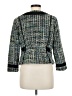 Sandro Sportswear Tweed Teal Black Jacket Size Med (2) - photo 2