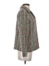 Coldwater Creek Tweed Teal Silk Blazer Size XS - photo 4