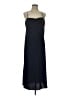 A New Day 100% Polyester Solid Black Blue Cocktail Dress Size L - photo 1