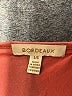 Bordeaux Red Short Sleeve Top Size L - photo 7