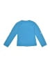 Number One Girls Blue Long Sleeve Henley Size 4 - photo 2
