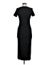 Shein Solid Black Casual Dress Size 6 - photo 2