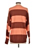 Ann Taylor LOFT Stripes Brown Pullover Sweater Size S - photo 2