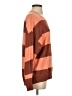 Ann Taylor LOFT Stripes Brown Pullover Sweater Size S - photo 4