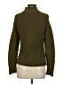 Assorted Brands Solid Green Turtleneck Sweater Size XS - photo 2